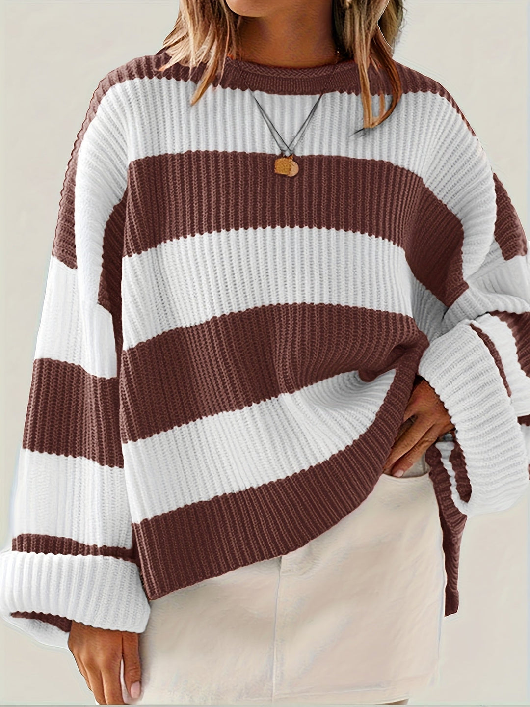 Ivy | Relaxed Colorblock Sweater