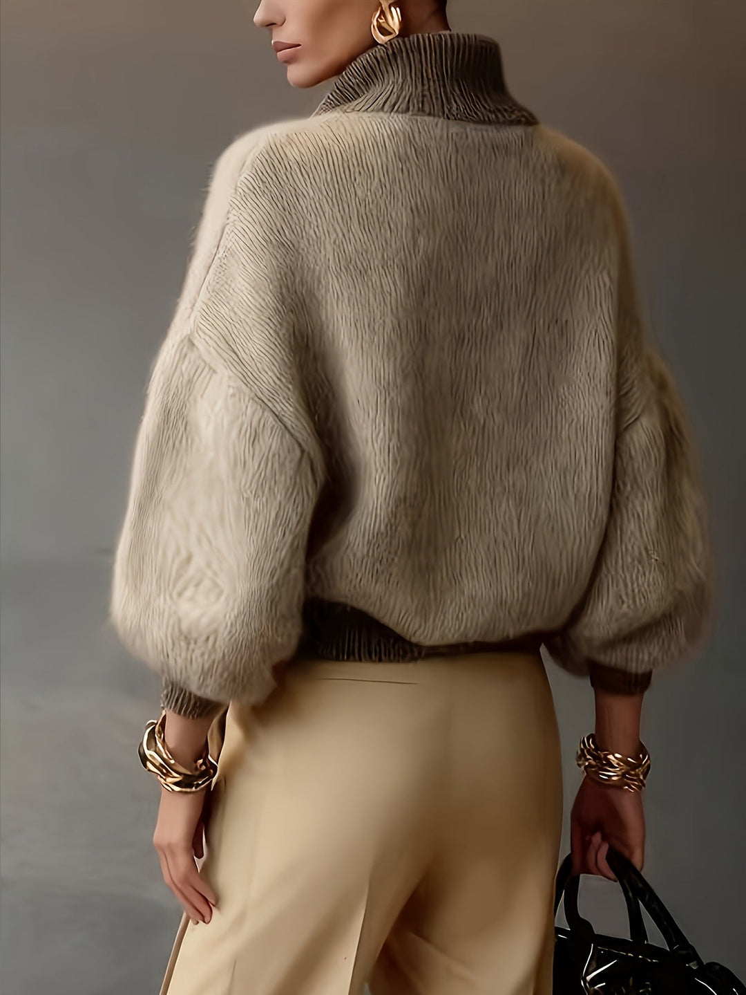 Cecily | Relaxed Half-Zip Sweater