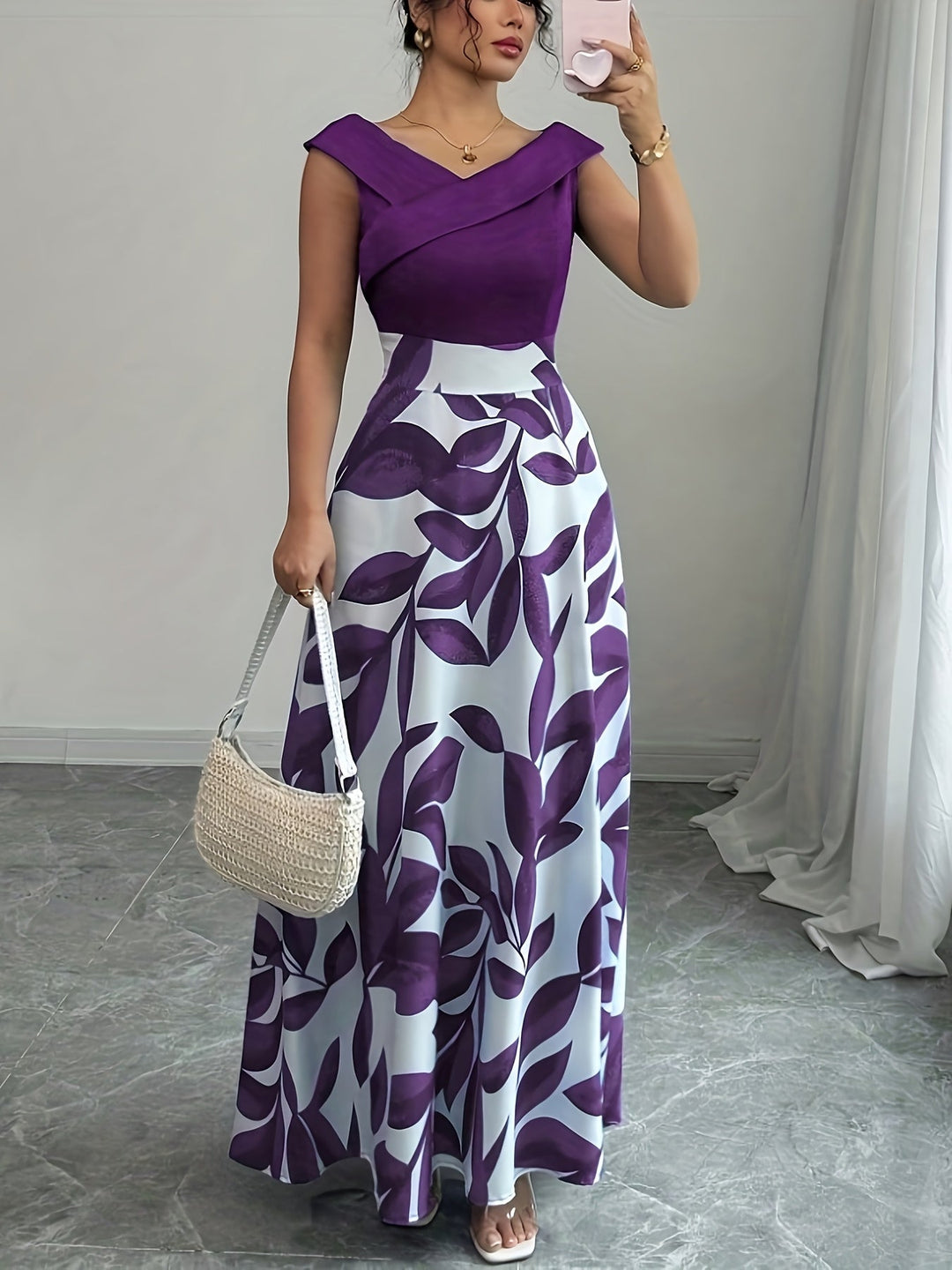 Gabriella | Floral A-Line Maxi Dress