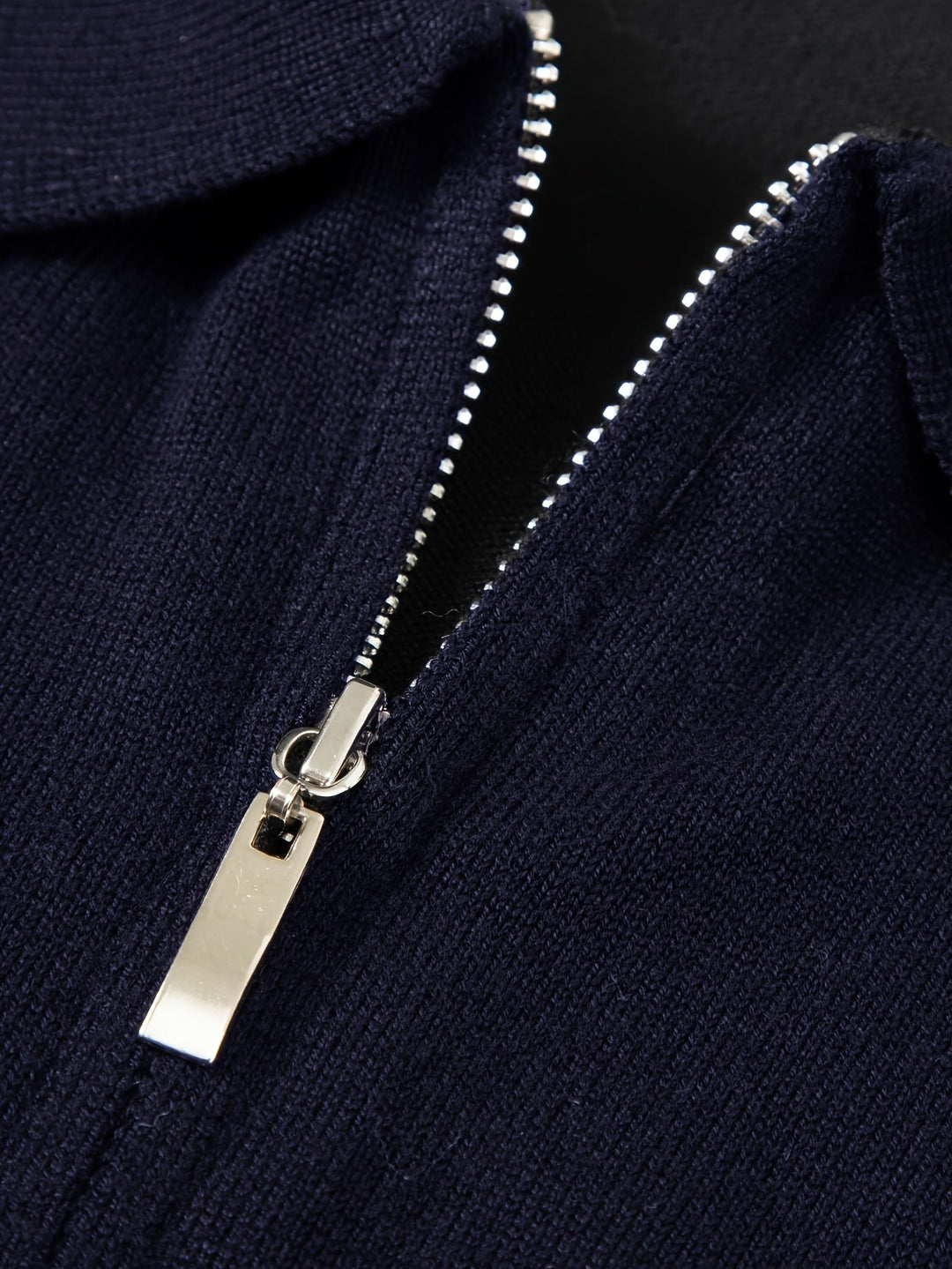 Donovan | Refined Quarter-Zip Polo Sweater