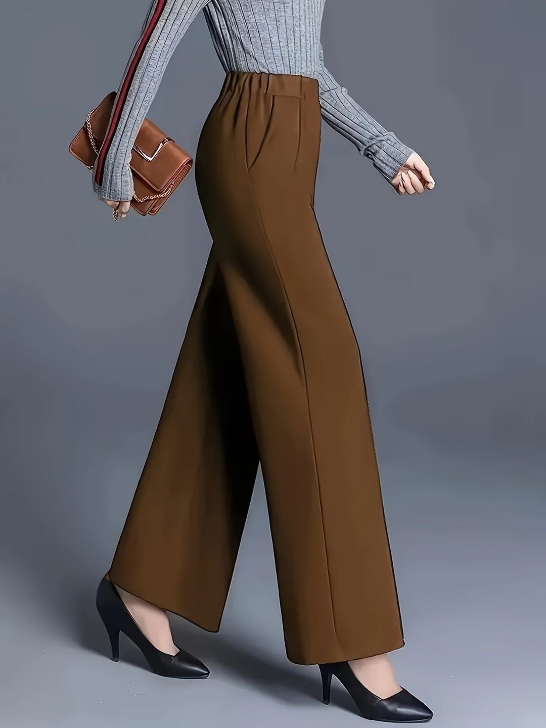 Claudia | High-Waisted Wide-Leg Pants