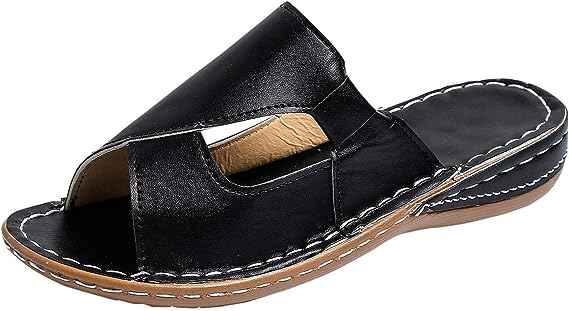 WOMEN CASUAL SUMMER COMFY SLIP ON SANDALS 2026