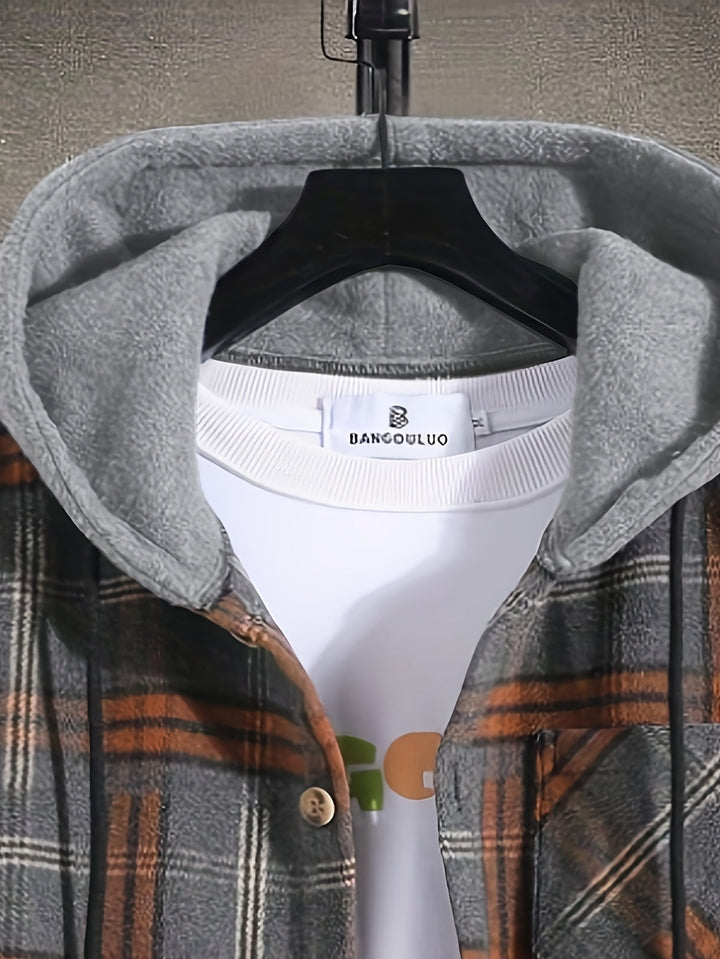 Hollis | Christmas Plaid Hooded Jacket
