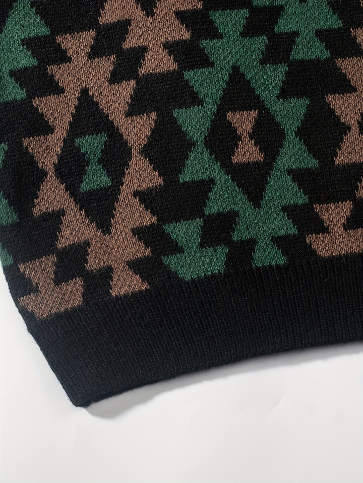 Rhodes | Heritage Pattern Sweater