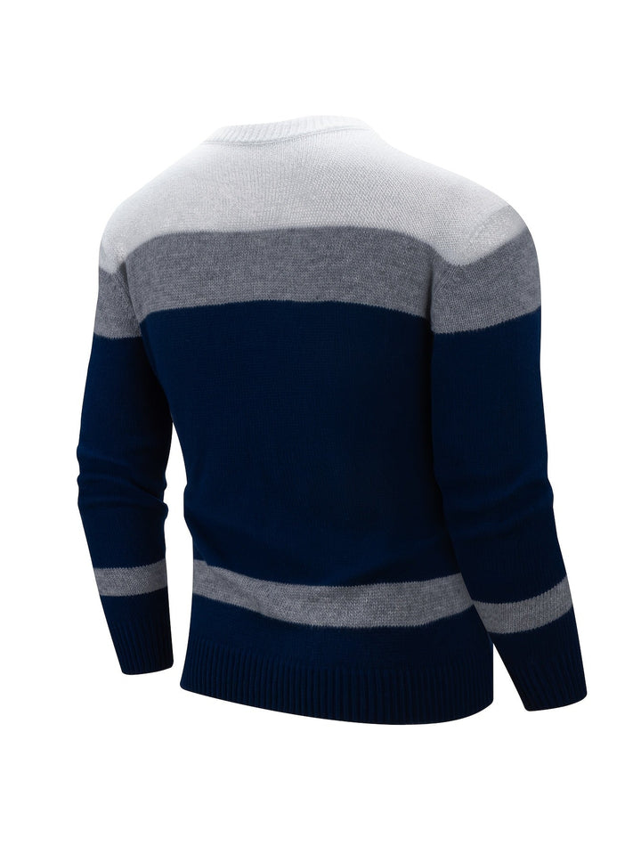 Nolan | Textured Cable-Knit Sweater