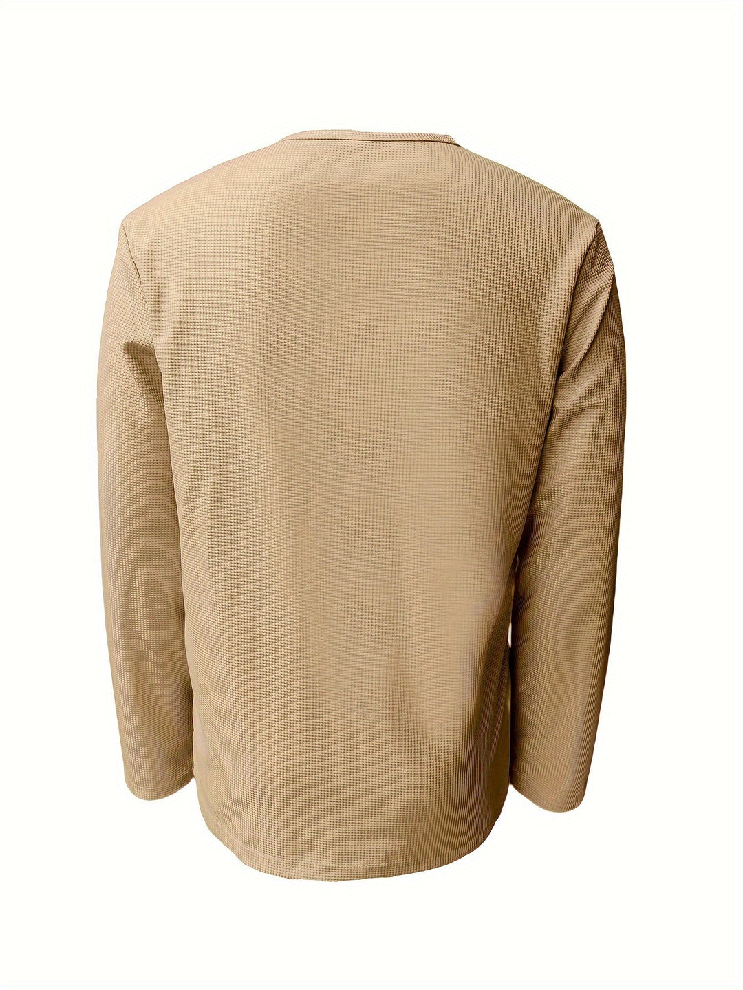 Carson | Textured Long-Sleeve Henley