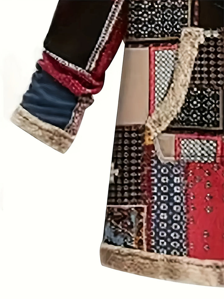 Iris | Patchwork Hooded Jacket