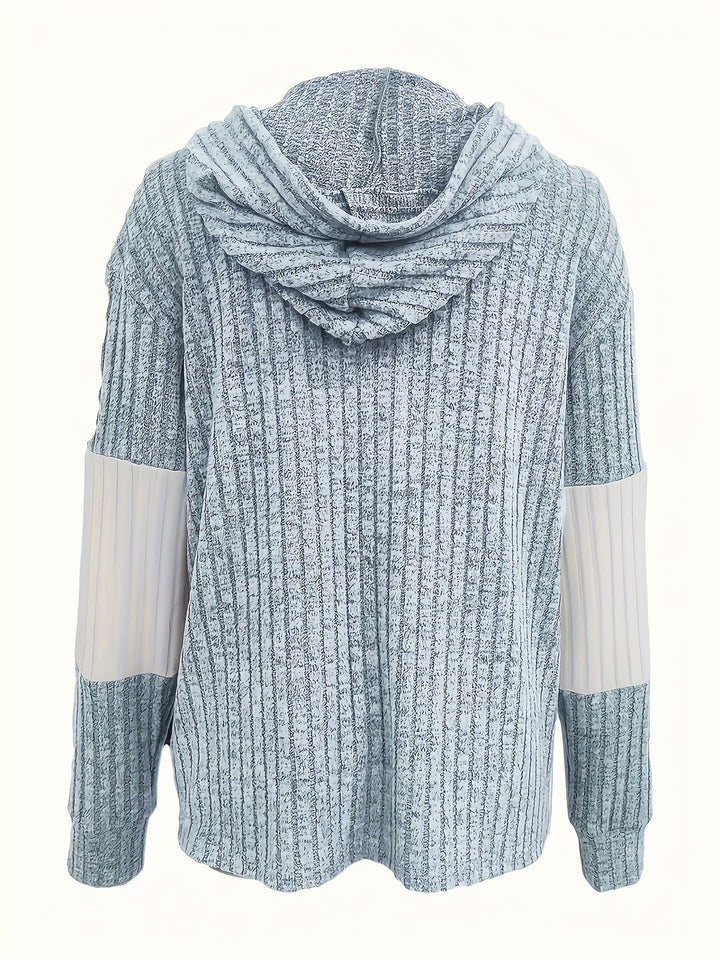 Shannon | Cozy Color-Block Zip-Up Hoodie