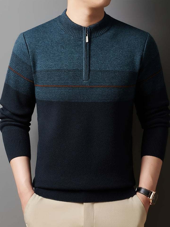 Oscar | Zip-Neck Sweater