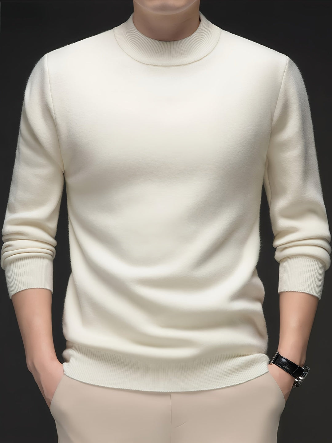 Everett | Refined High-Neck Sweater