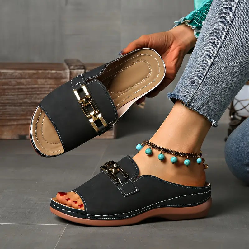 Samantha | Casual Wedge Orthopedic Sandals