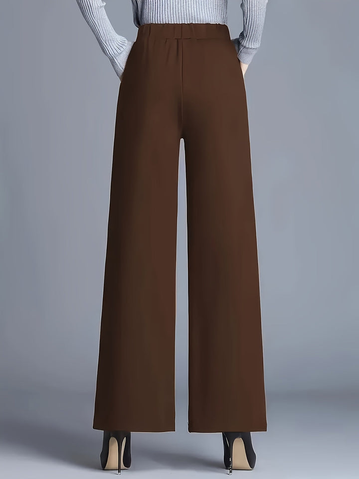 Claudia | High-Waisted Wide-Leg Pants