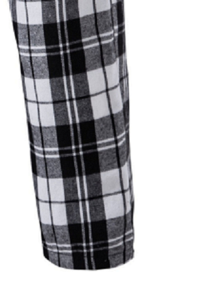 Damon | Relaxed Plaid Lounge Pants