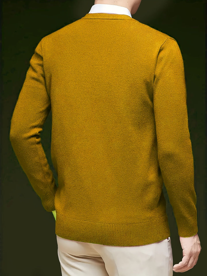 Hugh | Refined V-Neck Sweater
