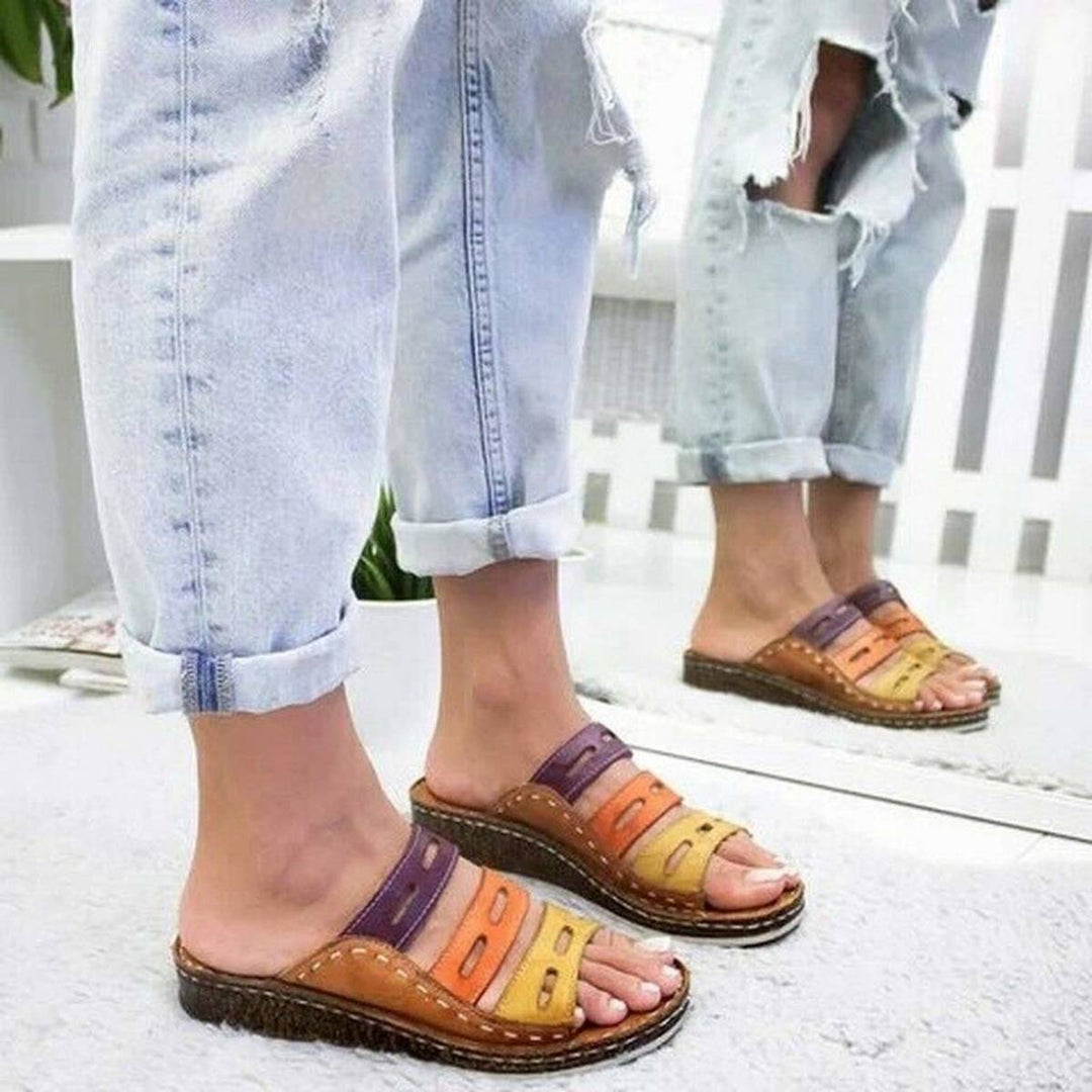 PREMIUM ORTHOPEDIC TRICOLOR SANDALS - 2026 BEST SELLER