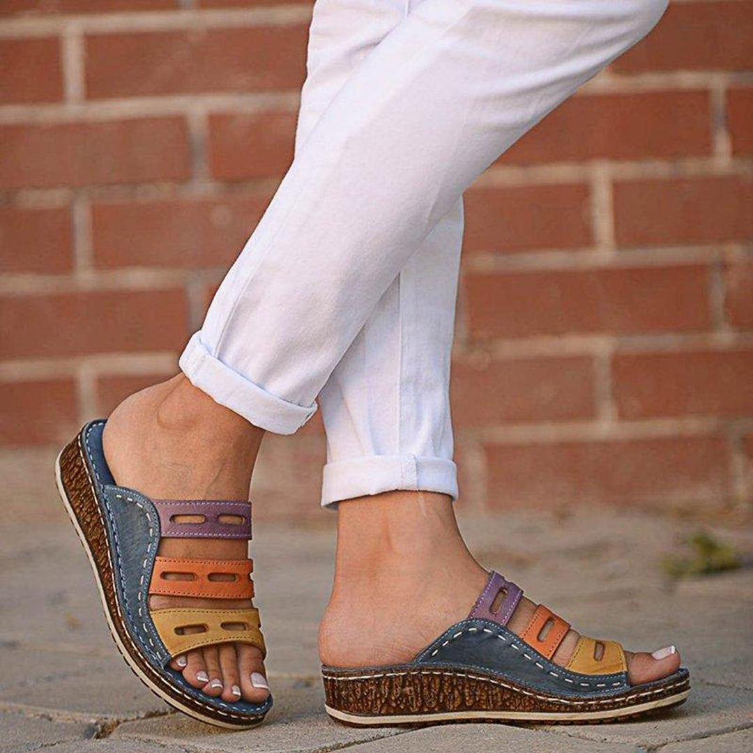 PREMIUM ORTHOPEDIC TRICOLOR SANDALS - 2026 BEST SELLER
