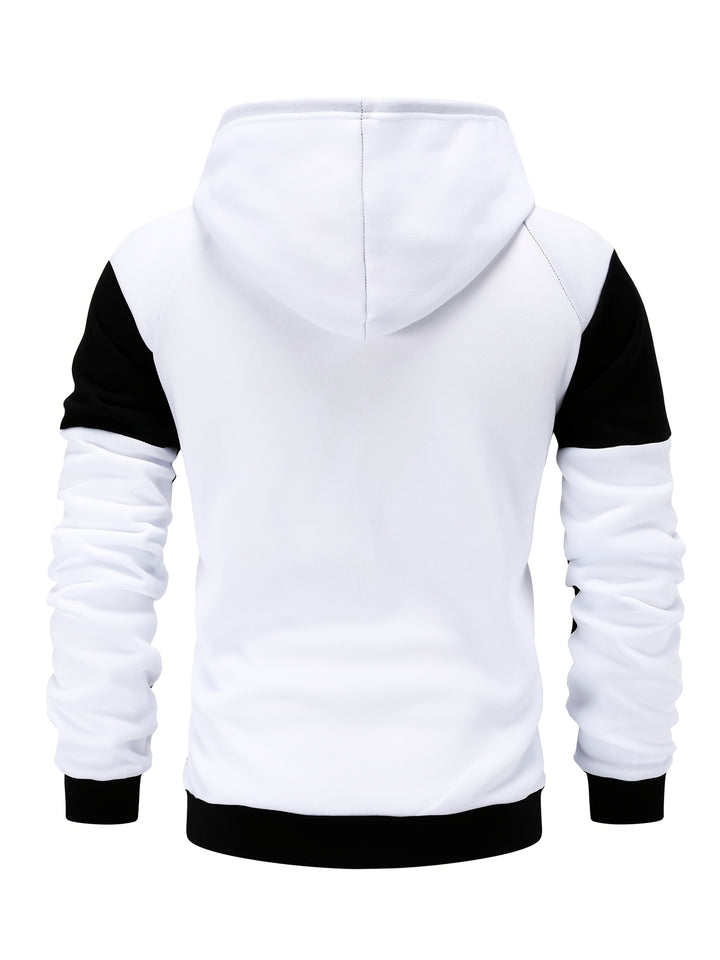 Bryce | Color Block Zip-Up Hooded Jacket