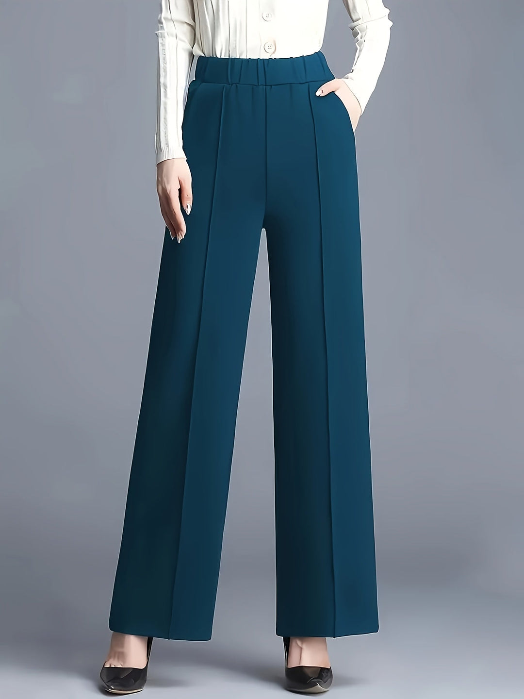 Josie | High-Waisted Wide-Leg Pants