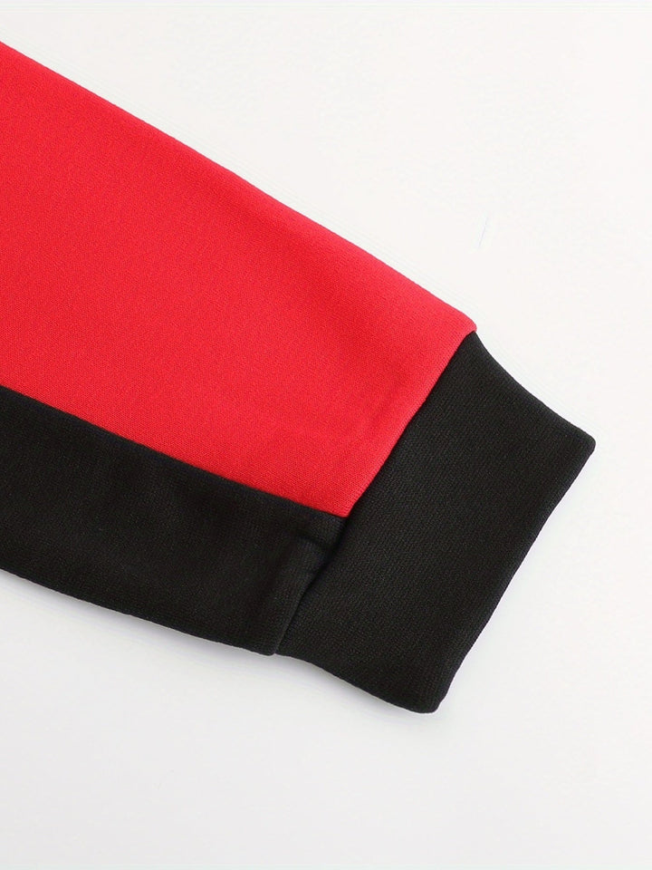 Bryce | Color Block Zip-Up Hooded Jacket