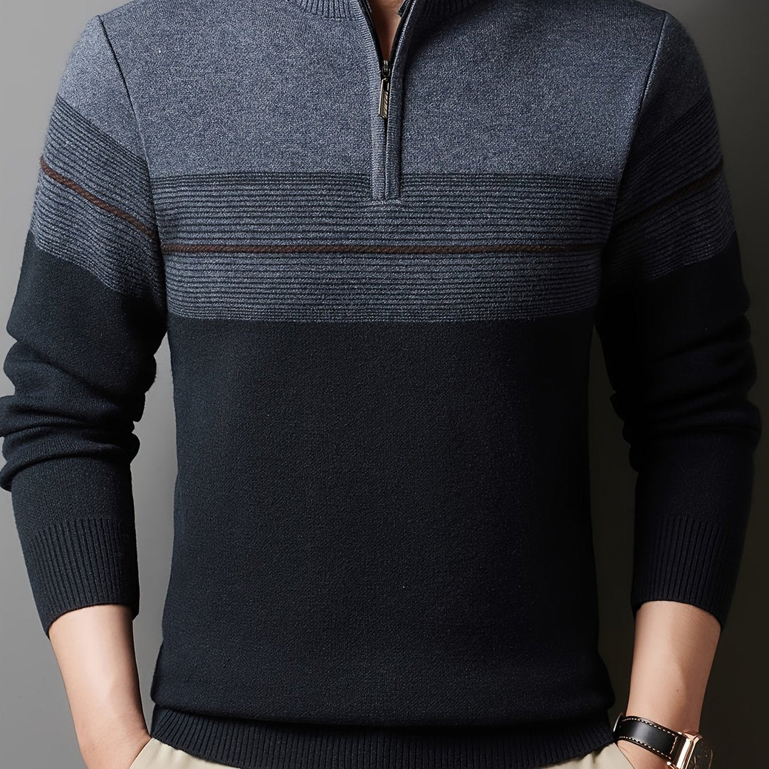 Oscar | Zip-Neck Sweater