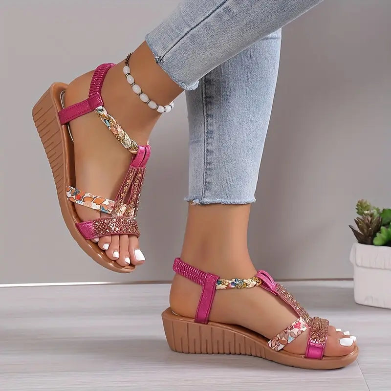 Girilambone | Bohemian Wedge Heel Sandals