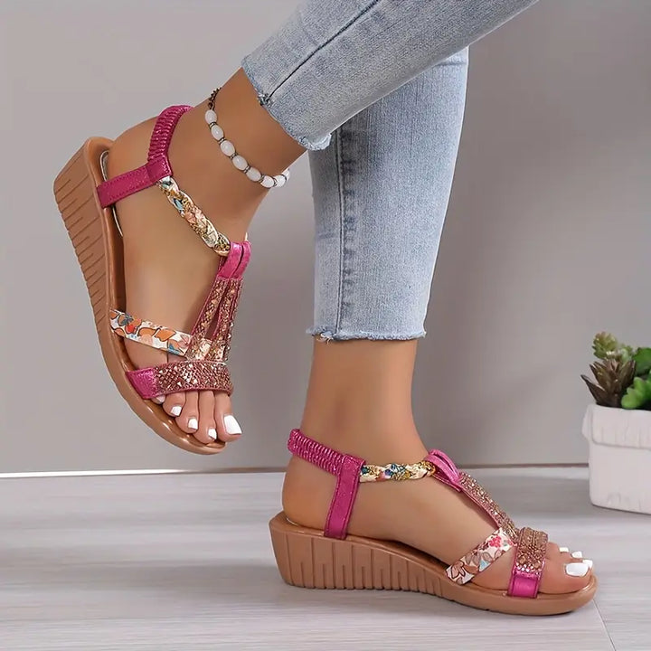 Girilambone | Bohemian Wedge Heel Sandals