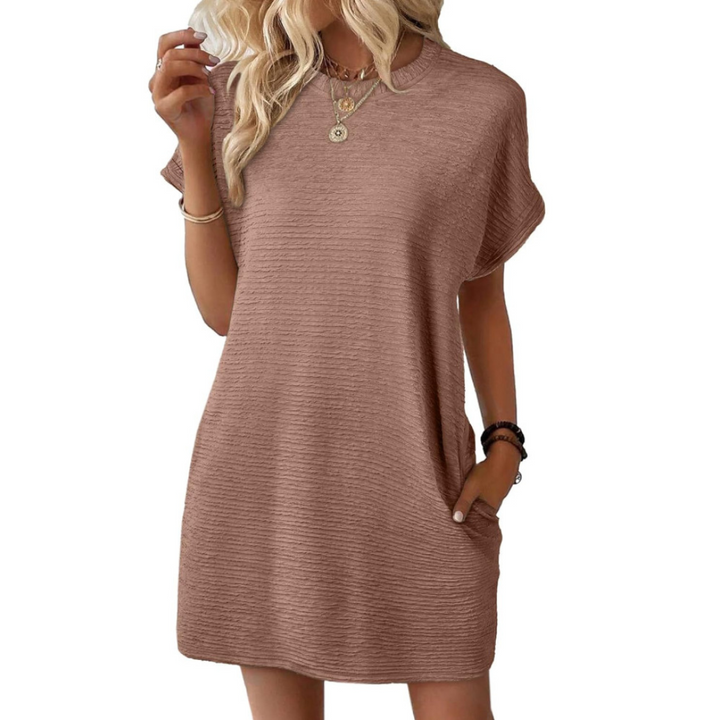 Ivanna | Casual Round Neck Summer Dress