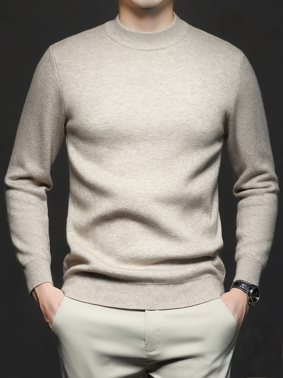 Russell | Refined Mock-Neck Sweater