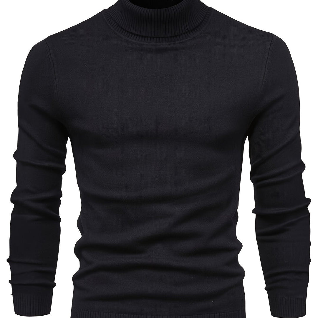 Malcolm | Classic Mock-Neck Sweater