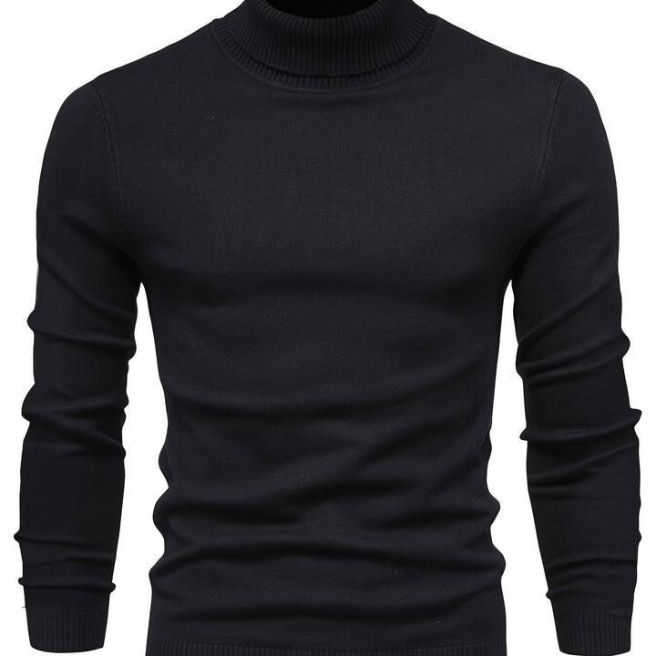 Malcolm | Classic Mock-Neck Sweater