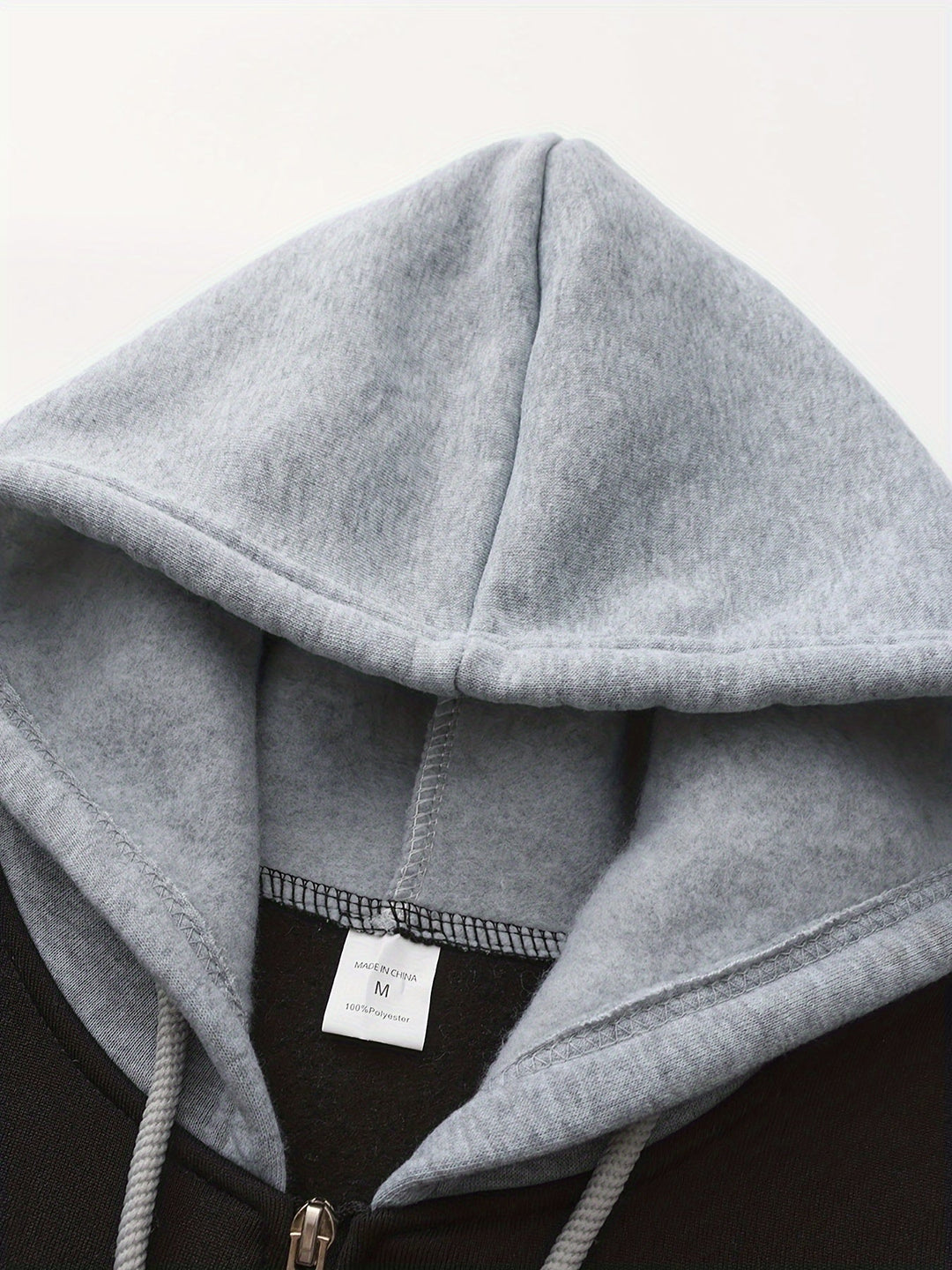 Cedric | Color Block Zip-Up Hoodie