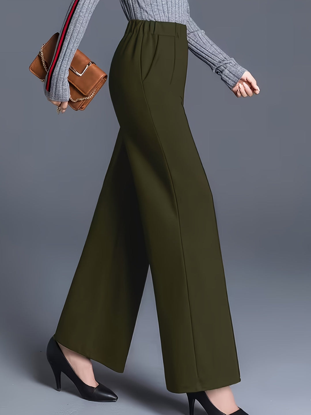 Josie | High-Waisted Wide-Leg Pants