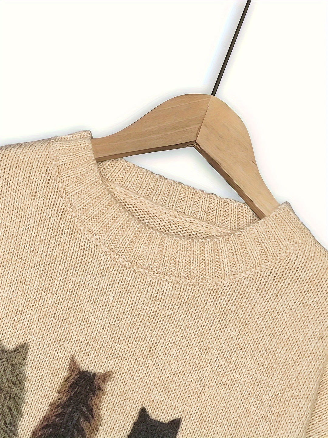 Tamara | Cozy Cat-Print Sweater