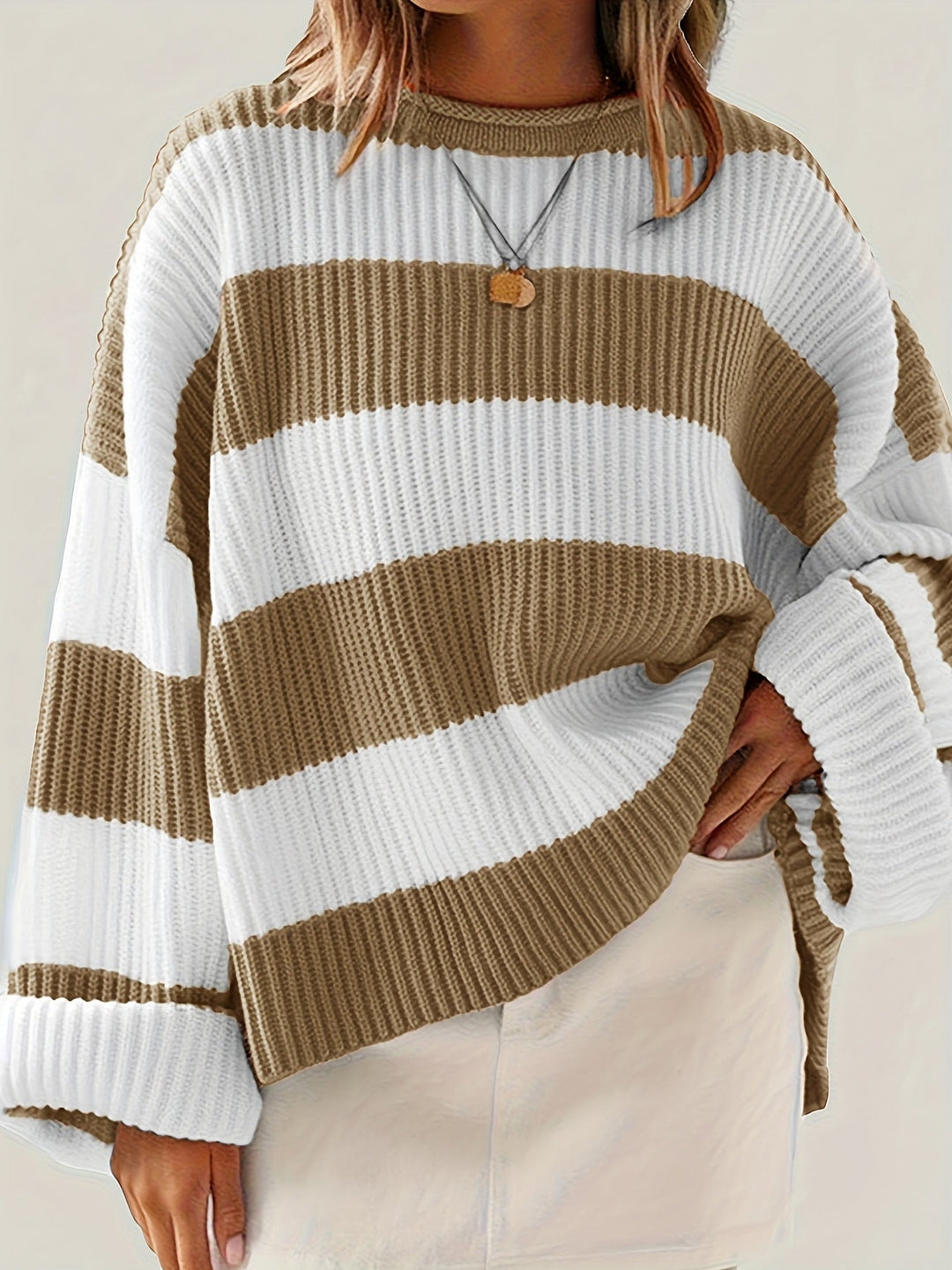 Ivy | Relaxed Colorblock Sweater