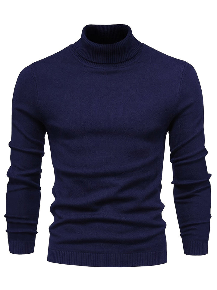 Malcolm | Classic Mock-Neck Sweater