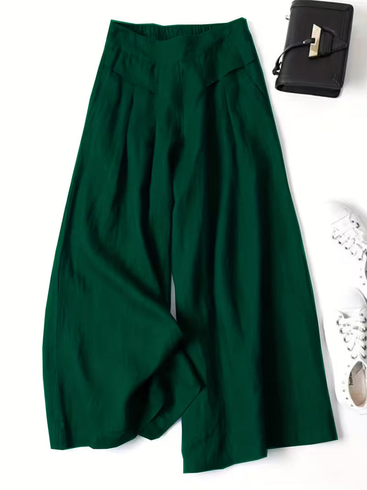 Valeria | Breathable Loose Wide-Leg Pants