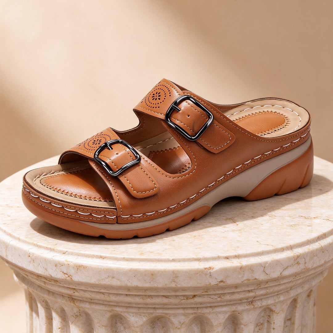 Genevieve | Cushioned Comfort Sandals