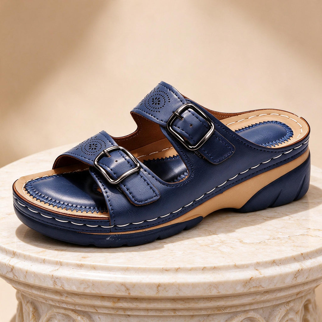 Genevieve | Cushioned Comfort Sandals