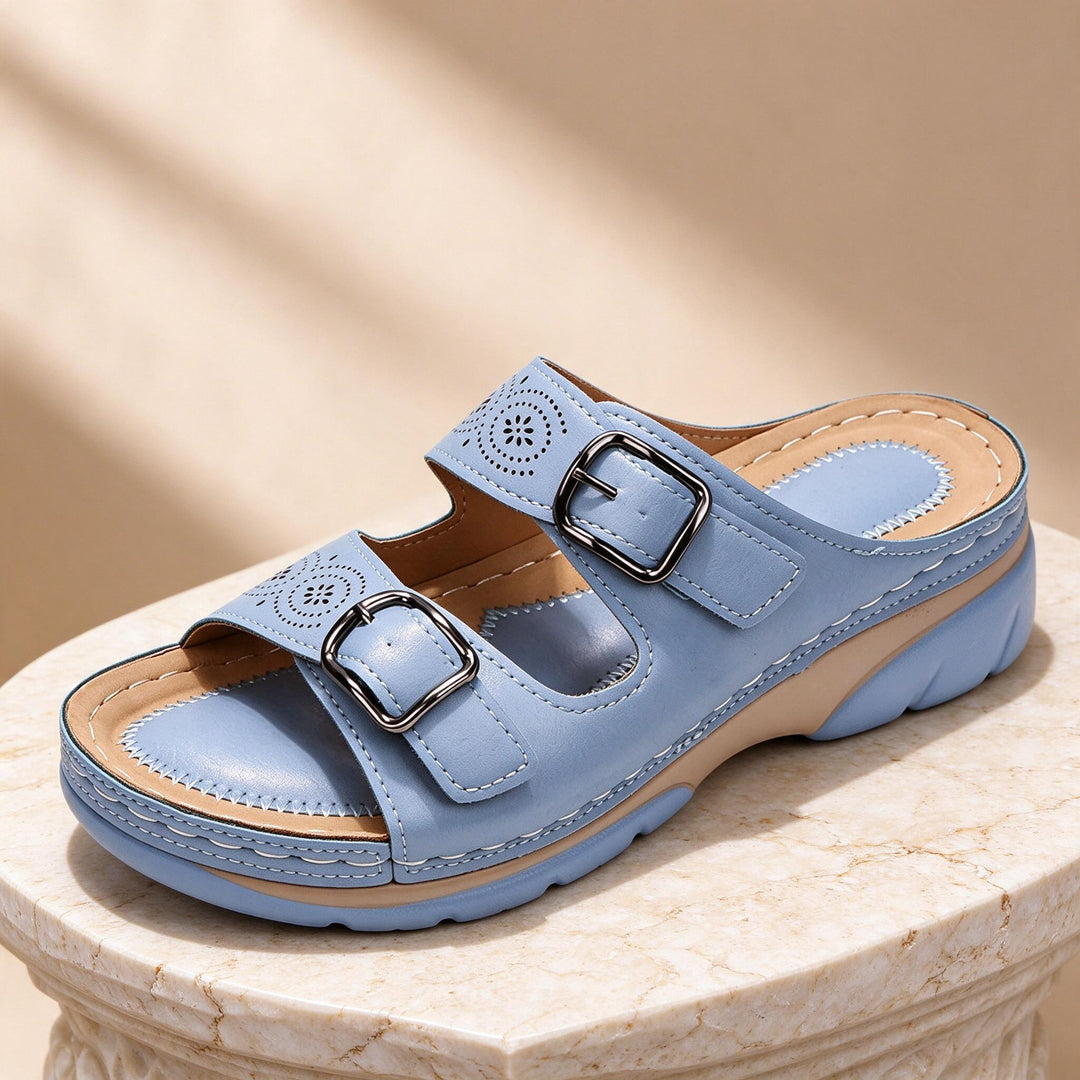 Genevieve | Cushioned Comfort Sandals