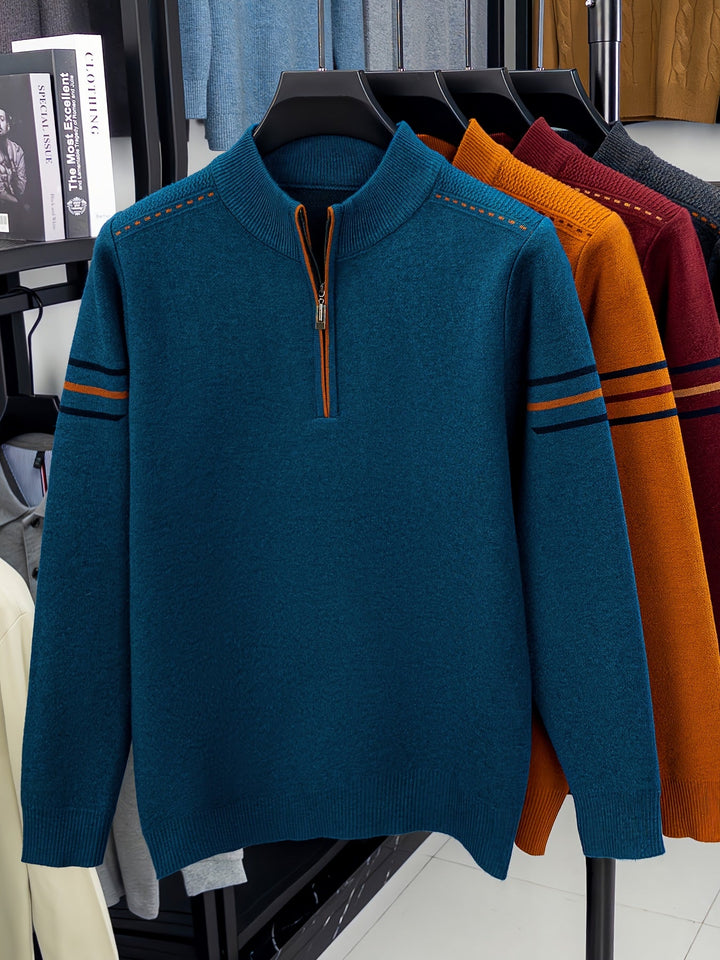 Daniel | Half-Zip Knit Sweater