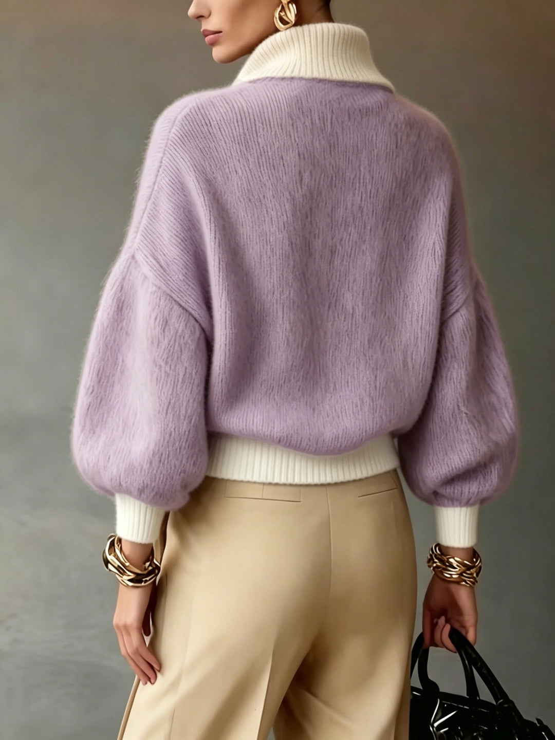 Cecily | Relaxed Half-Zip Sweater