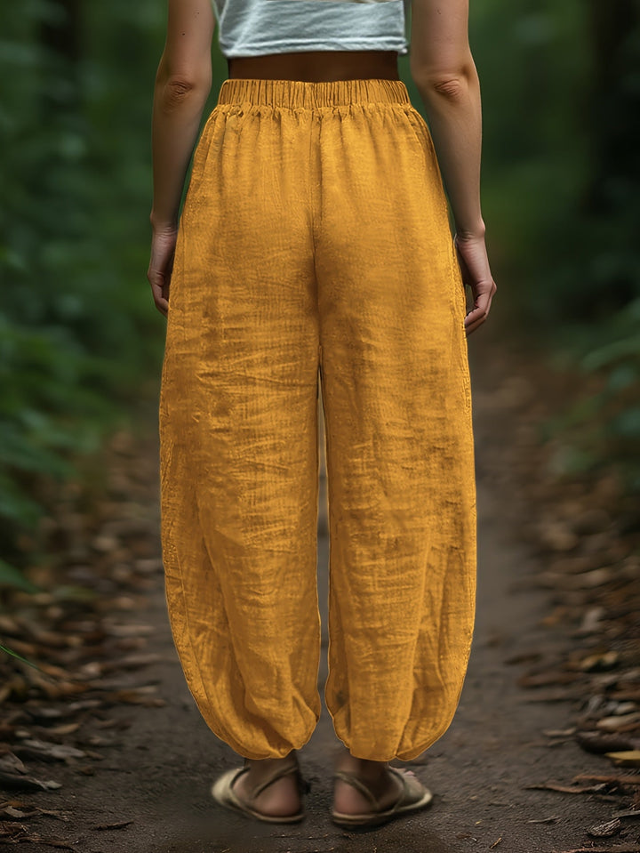 Marjorie | Relaxed Drawstring Lantern Pants
