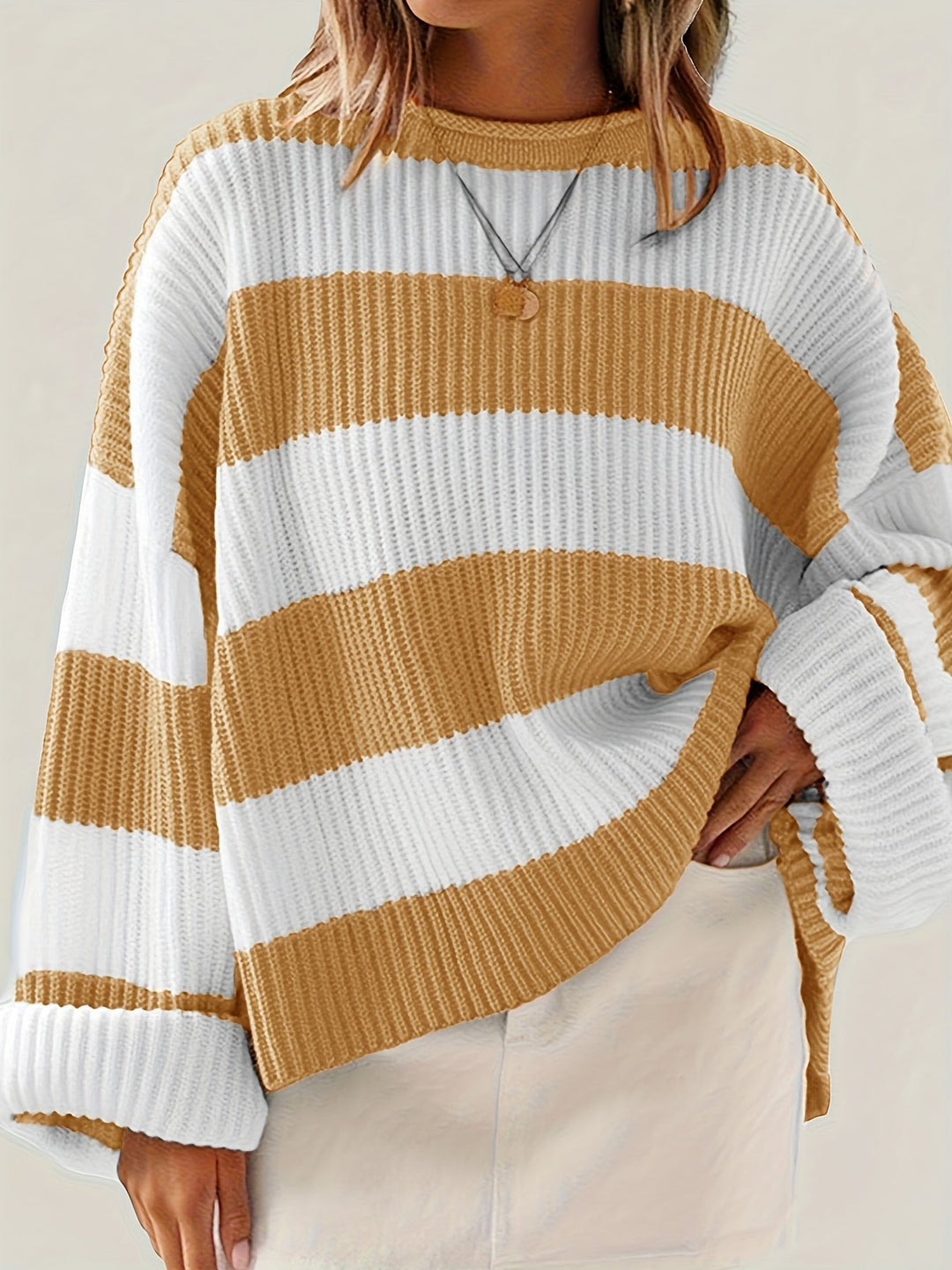 Ivy | Relaxed Colorblock Sweater