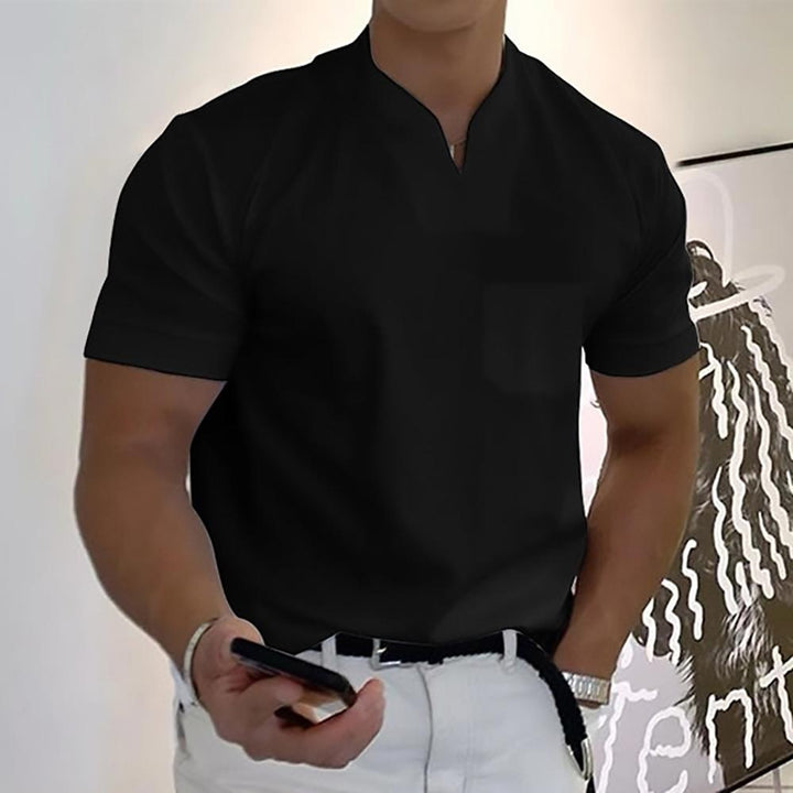 Logan | Refined Collar Polo Shirt
