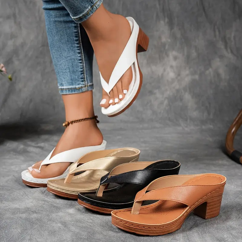 Giselle | Comfortable Premium Heeled Sandals