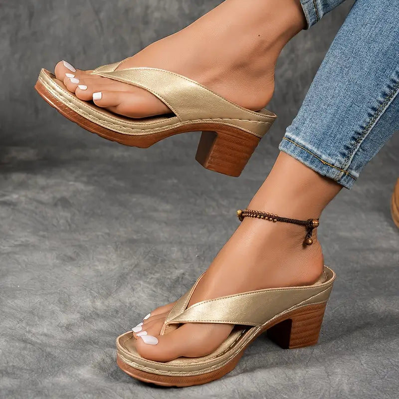 Giselle | Comfortable Premium Heeled Sandals