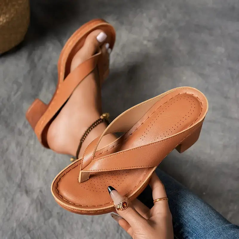 Giselle | Comfortable Premium Heeled Sandals