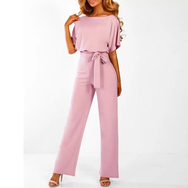 Yolanda | Relaxed Belted Jumpsuit