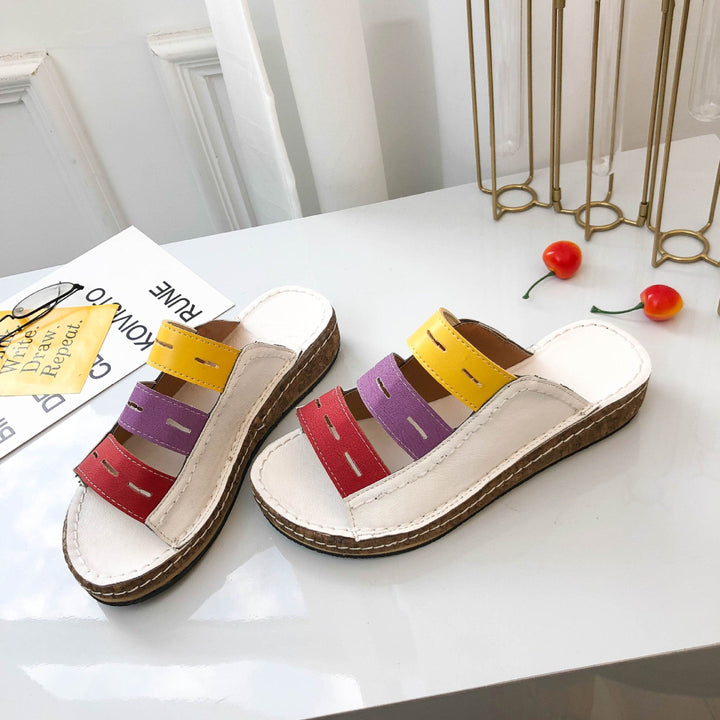 PREMIUM ORTHOPEDIC TRICOLOR SANDALS - 2026 BEST SELLER