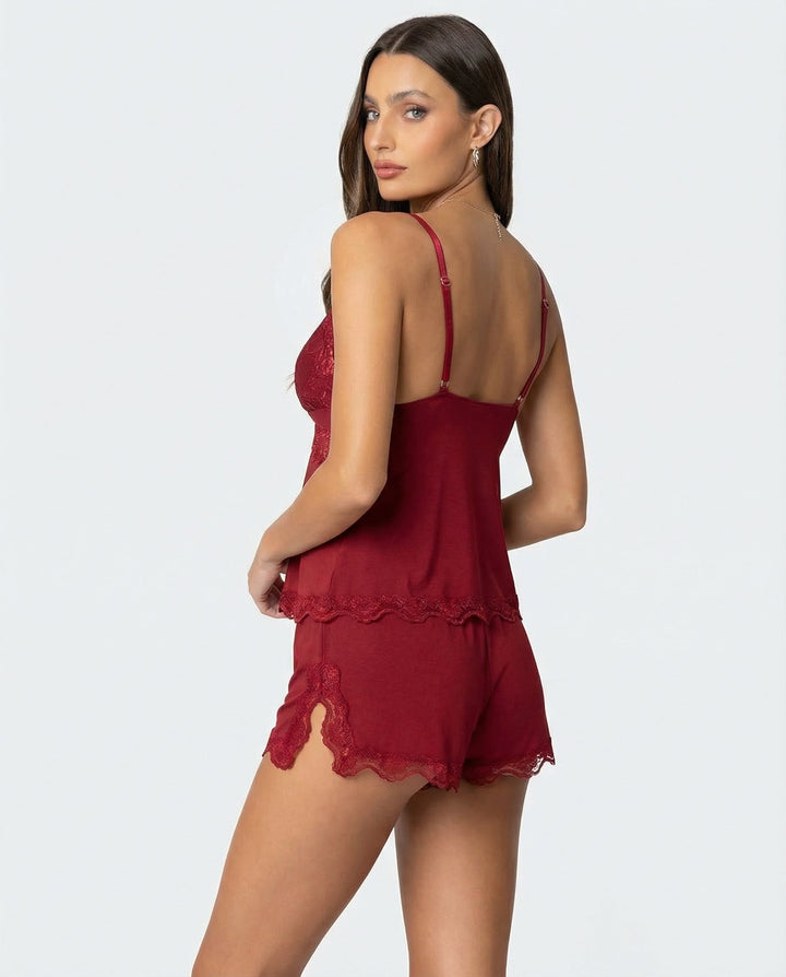 Juliette | Delicate Lace-Trimmed Sleep Set